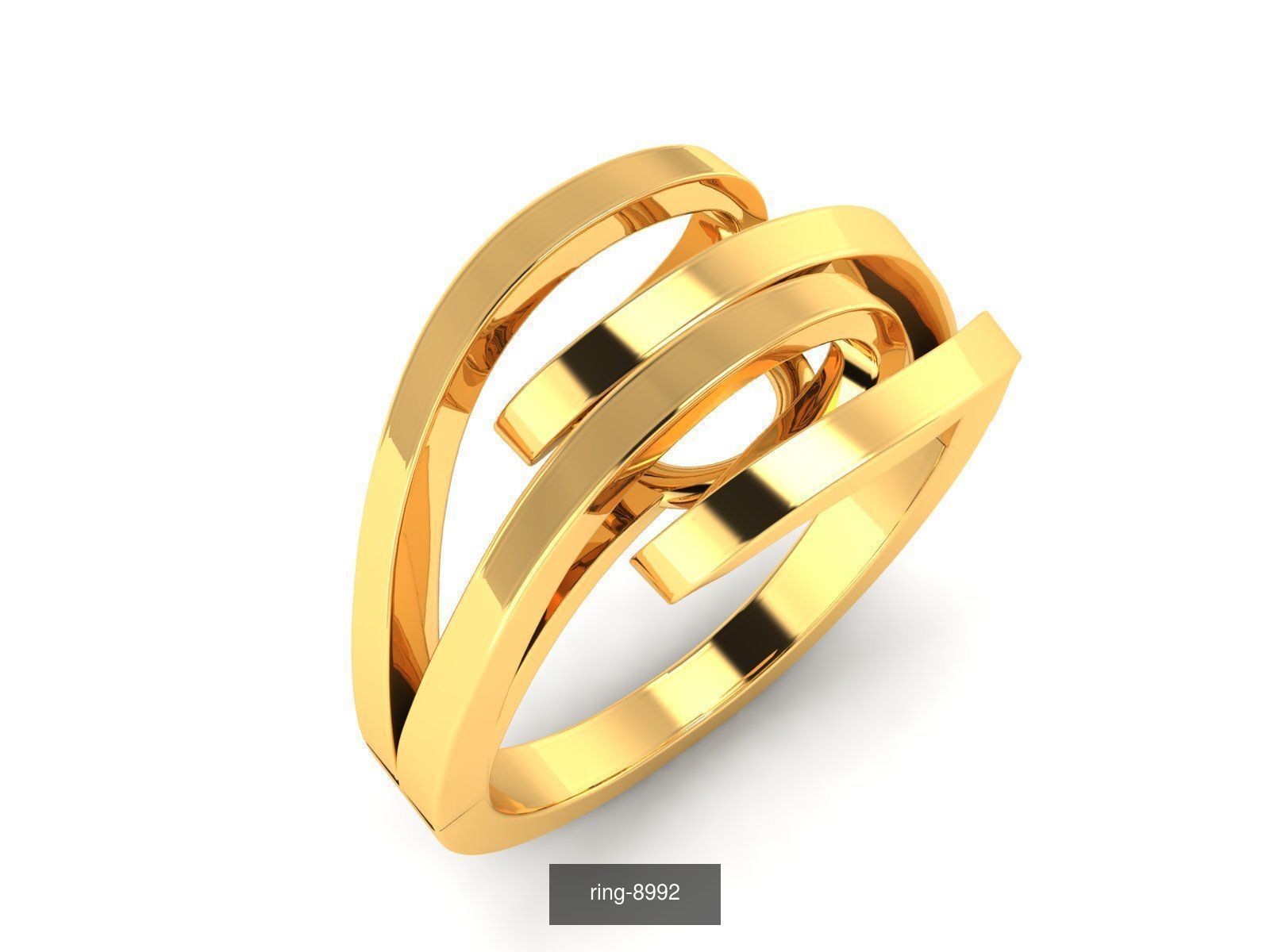 207 BAND RING 3D Model Collection_49