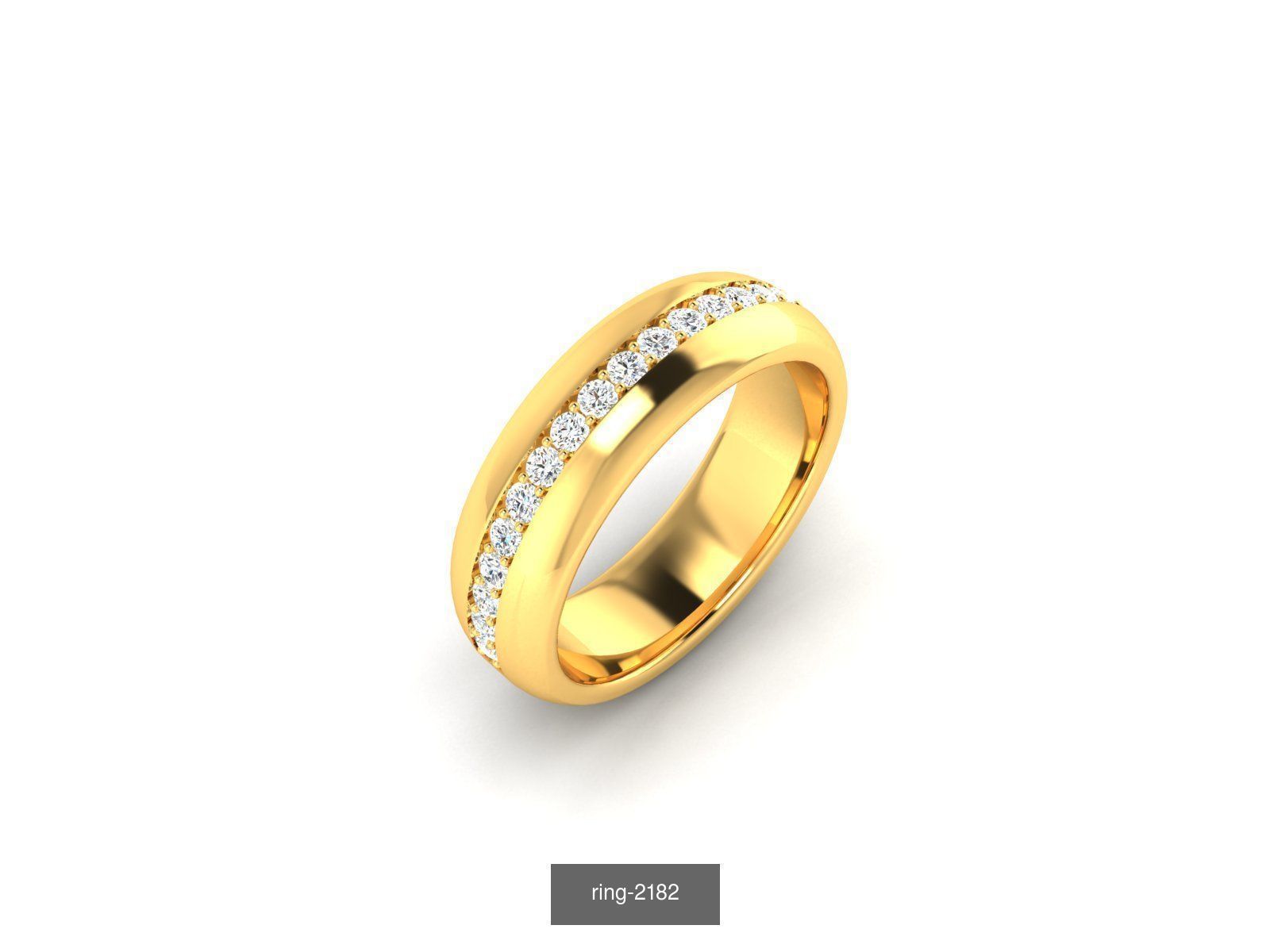 207 BAND RING 3D Model Collection_131