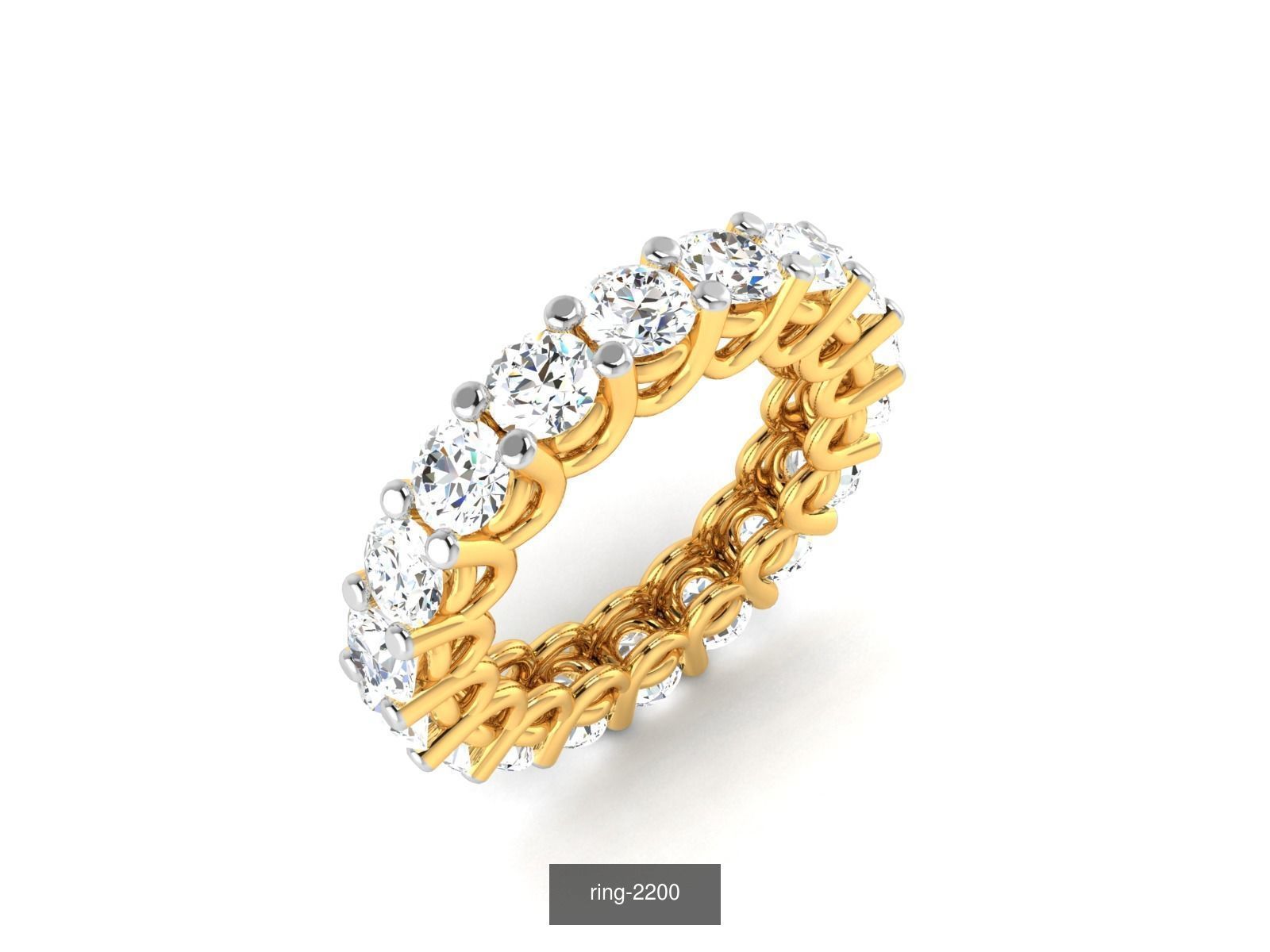 207 BAND RING 3D Model Collection_130