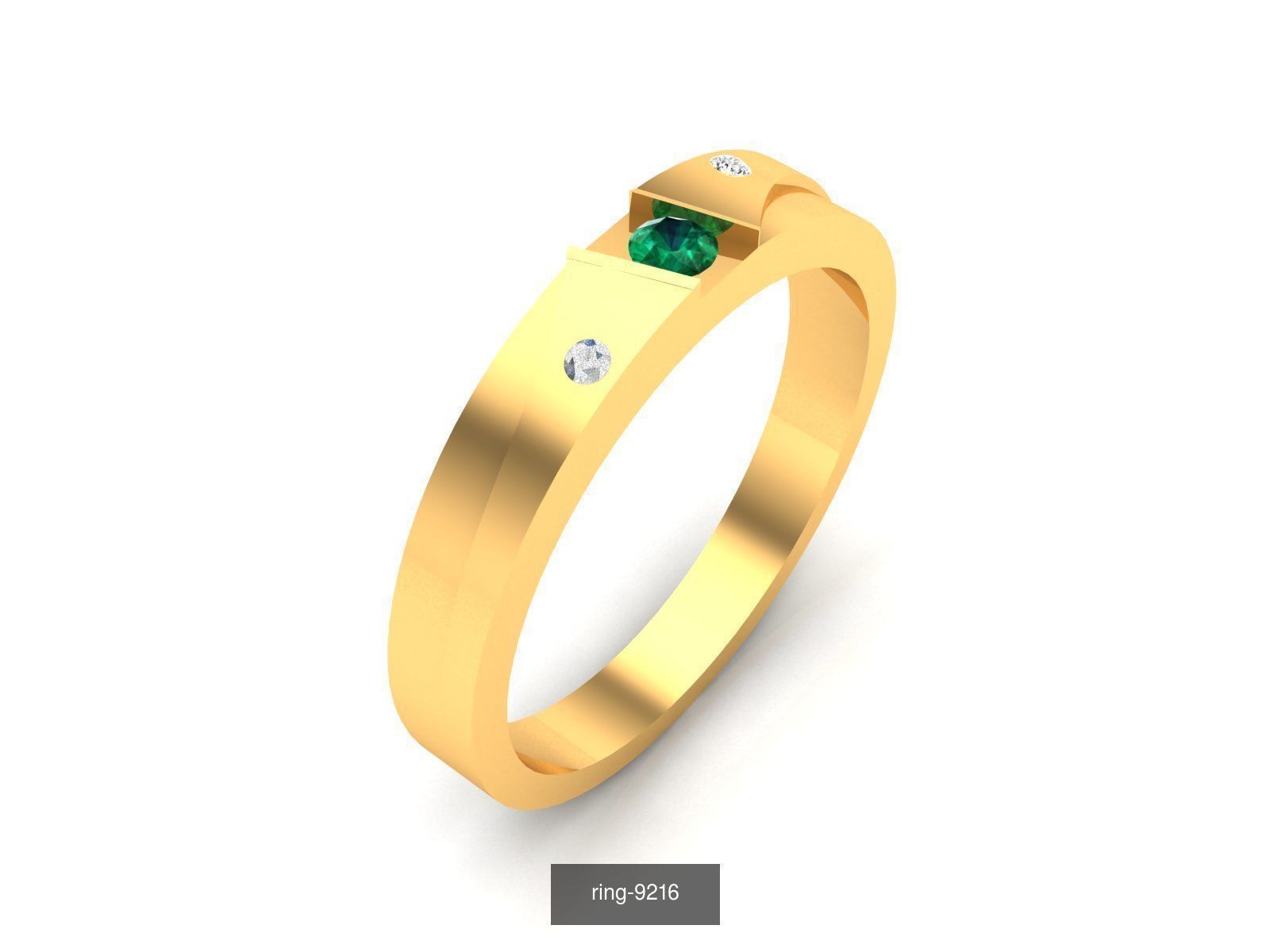 207 BAND RING 3D Model Collection_27