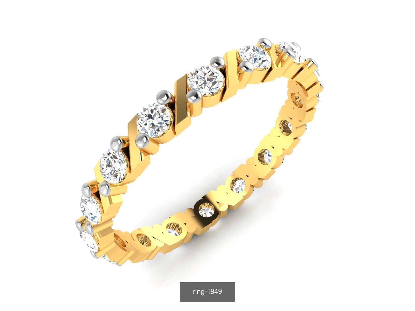 207 BAND RING 3D Model Collection_85