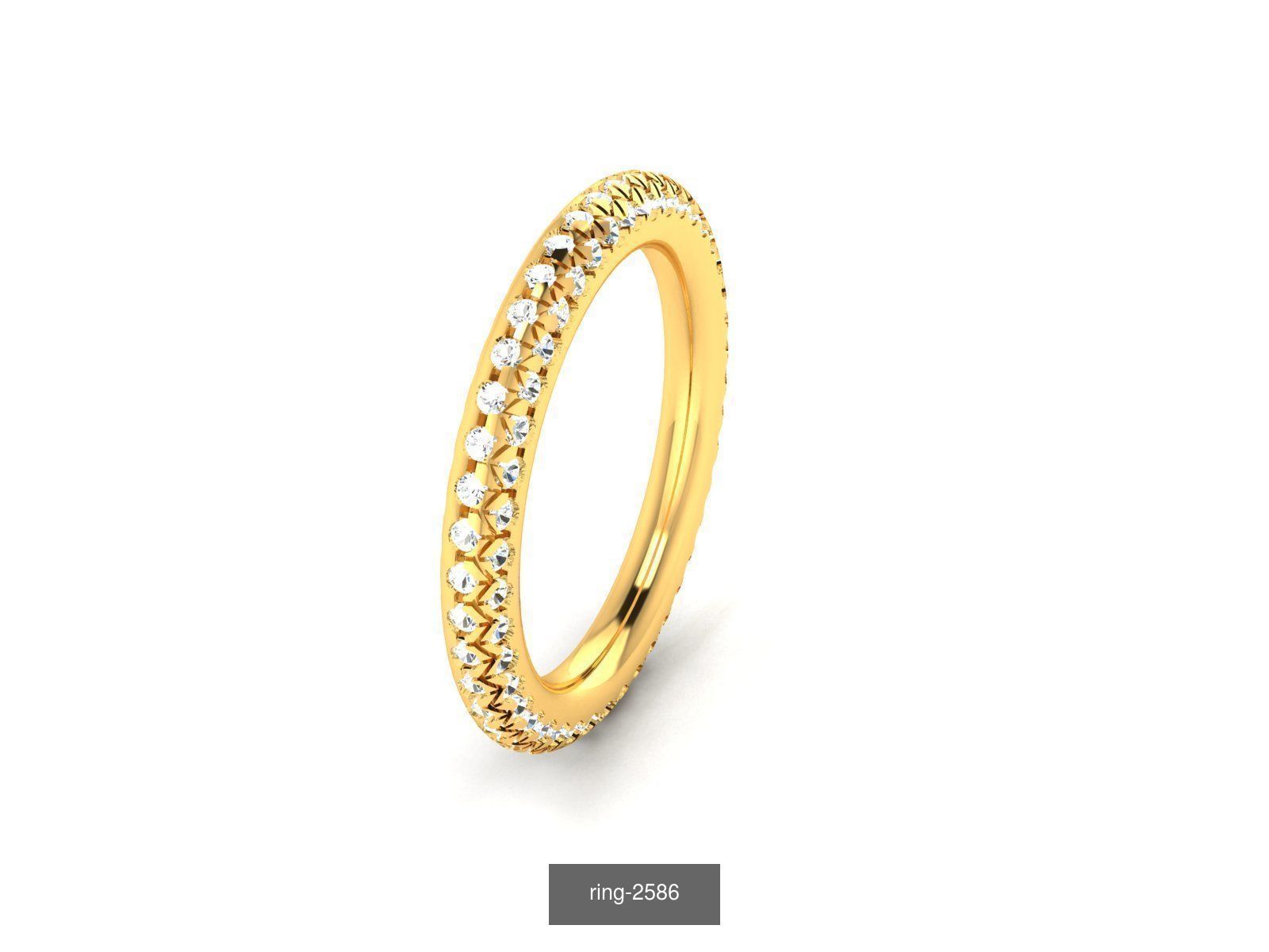 207 BAND RING 3D Model Collection_125
