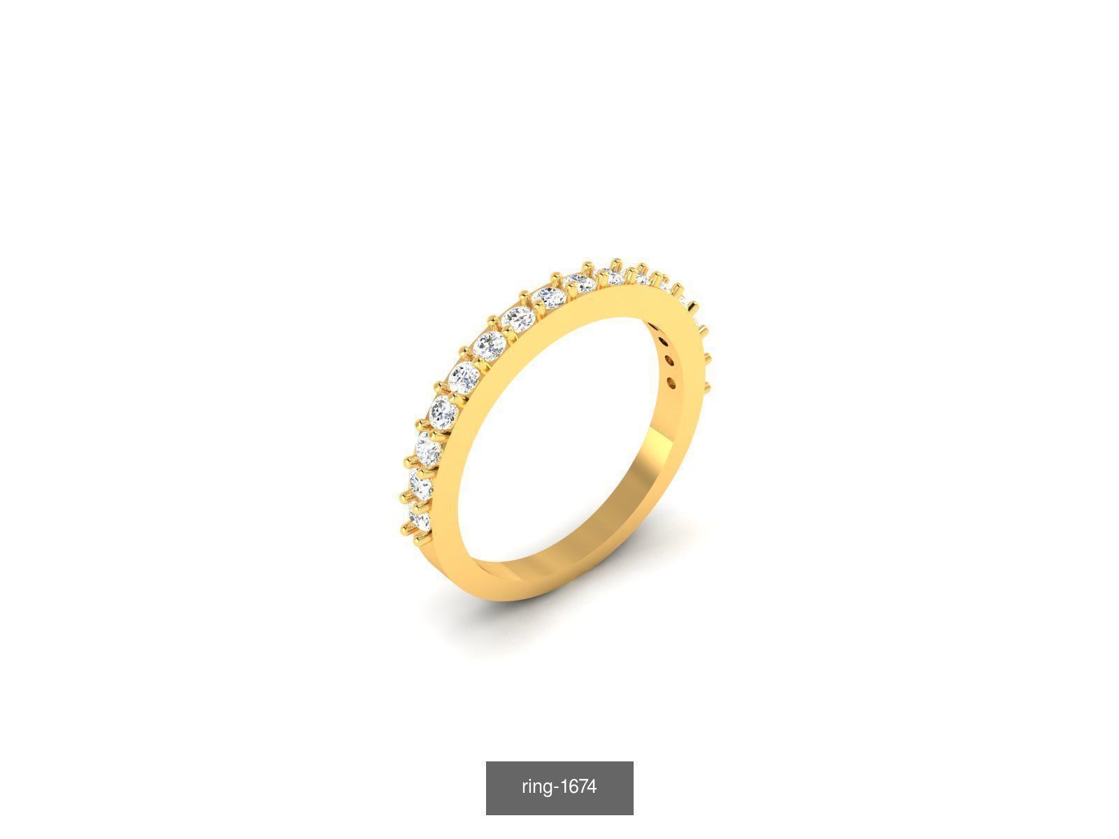 207 BAND RING 3D Model Collection_96