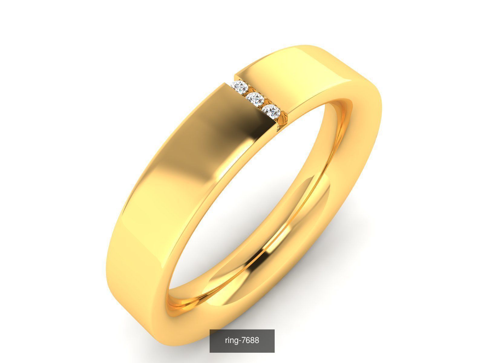 207 BAND RING 3D Model Collection_175