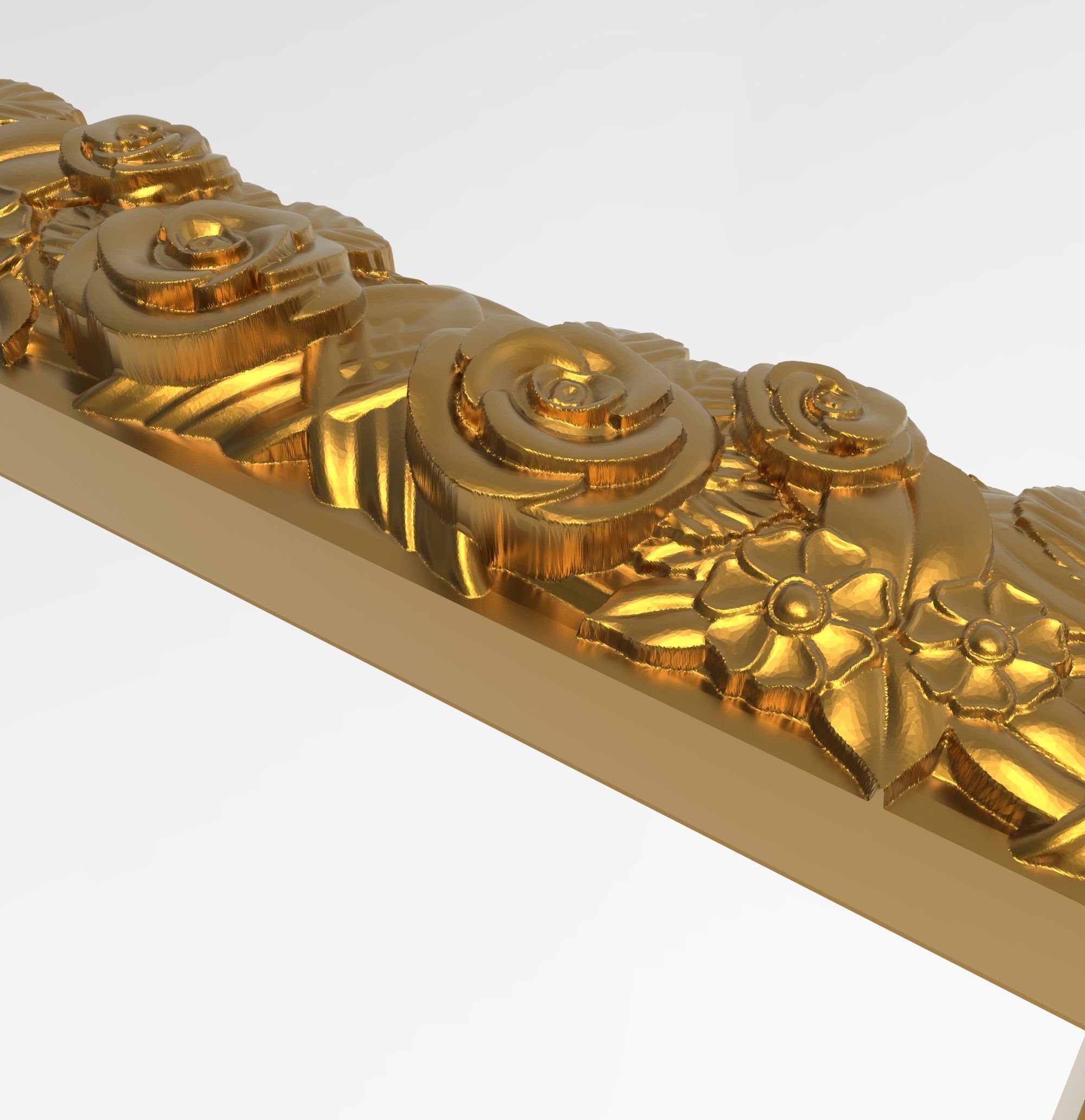 Carved Picture Frame 3D model_4