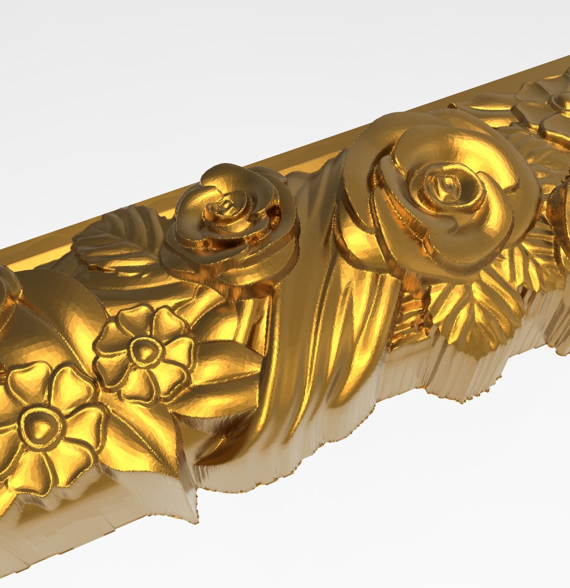 Carved Picture Frame 3D model_5