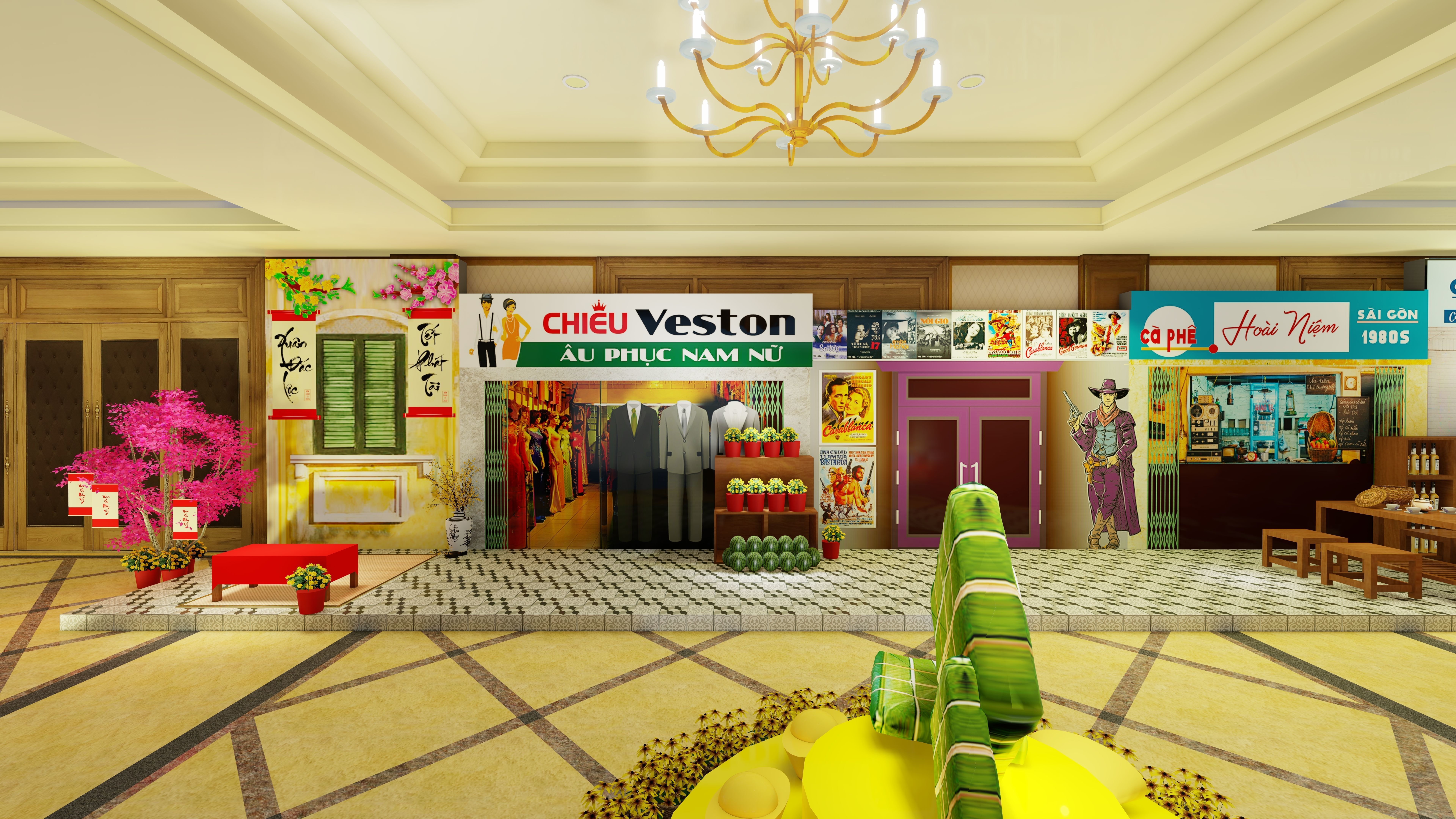 Tet party 3D print model_4