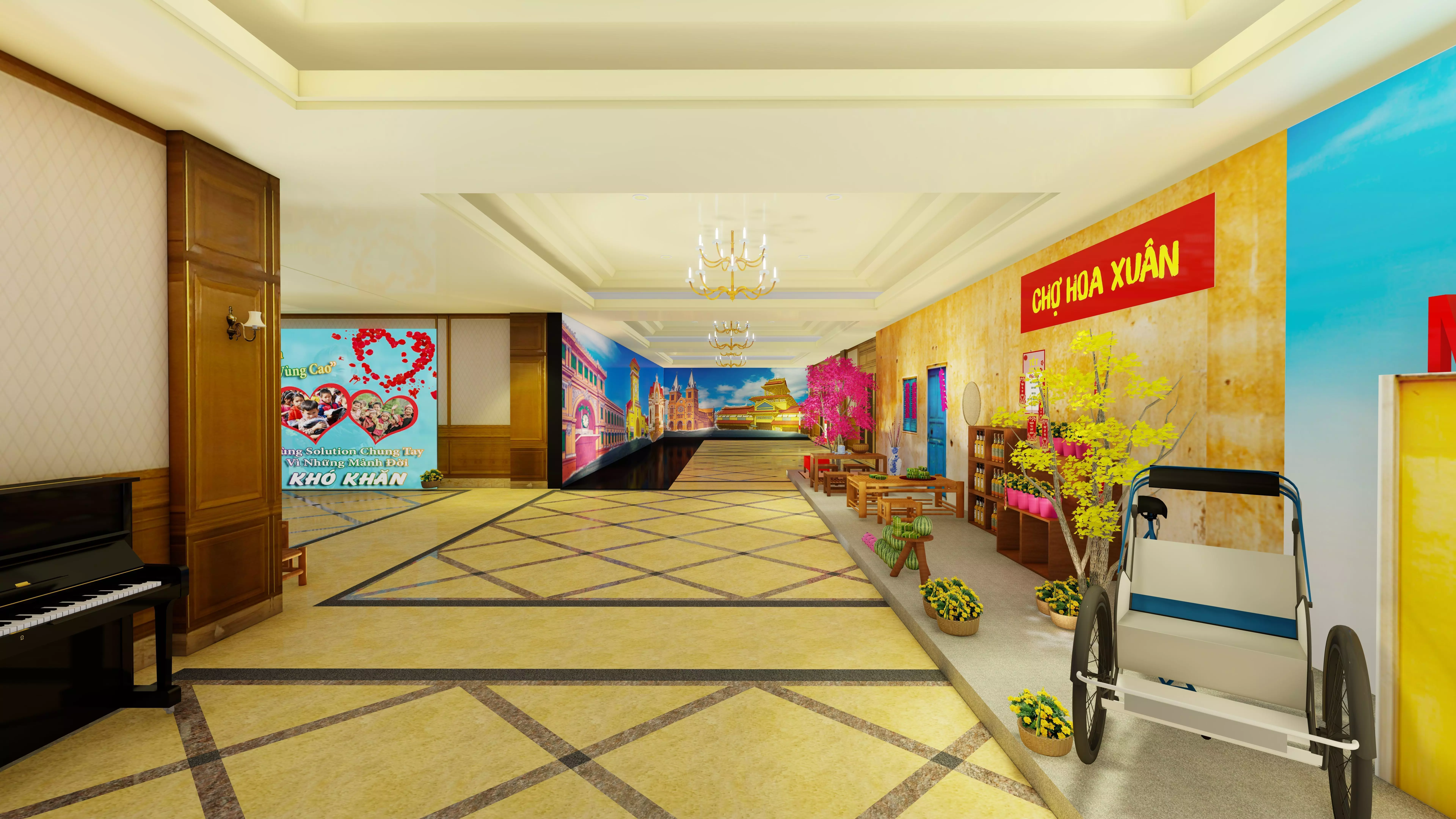 Tet party 3D print model_0