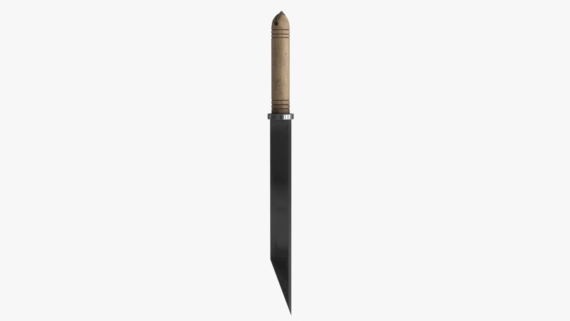 Viking Knife Low-poly 3D model_5