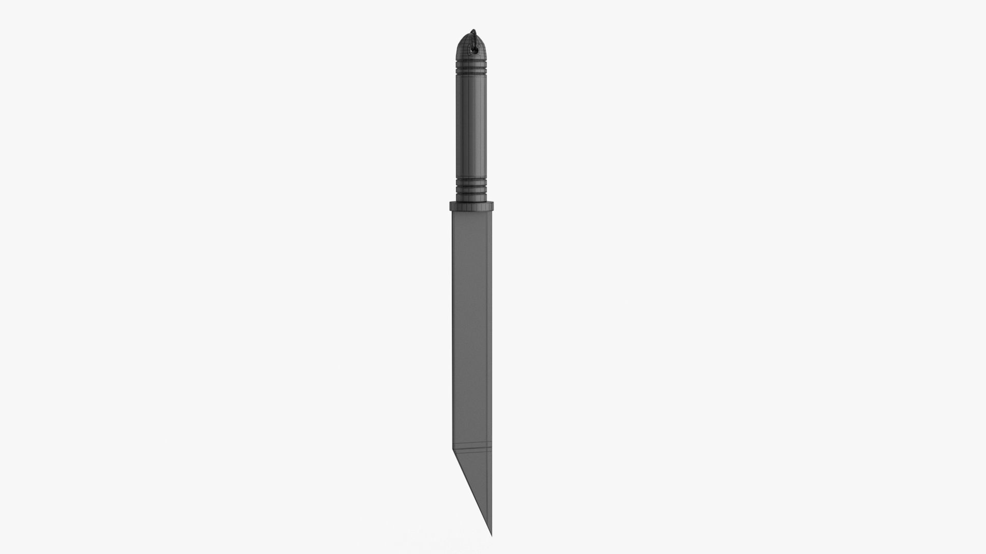 Viking Knife Low-poly 3D model_12