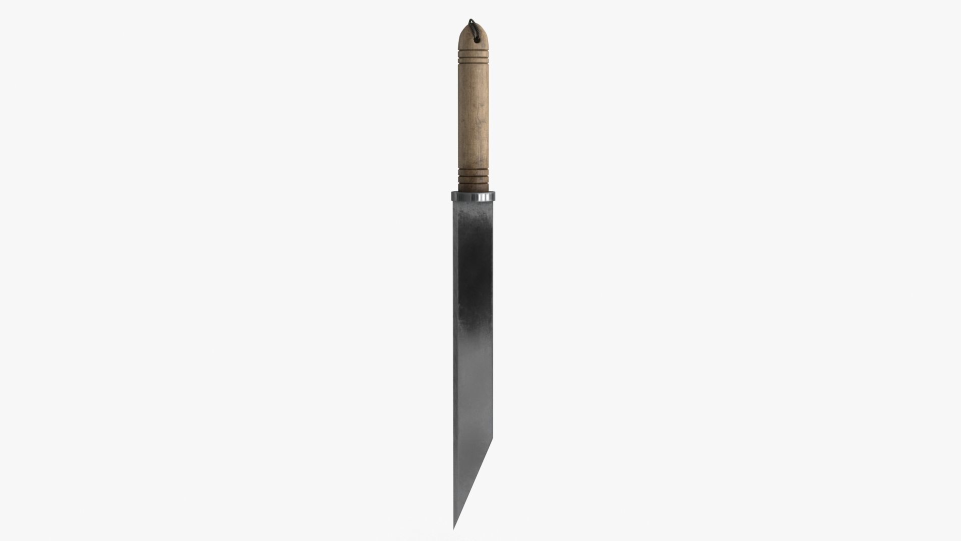 Viking Knife Low-poly 3D model_8