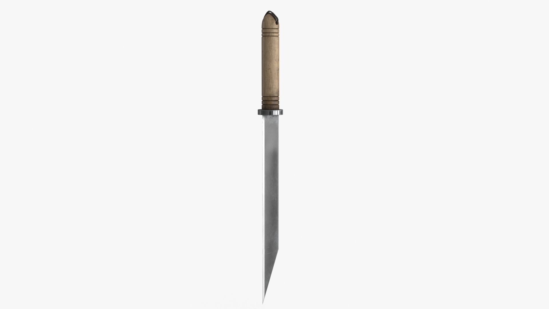 Viking Knife Low-poly 3D model_7