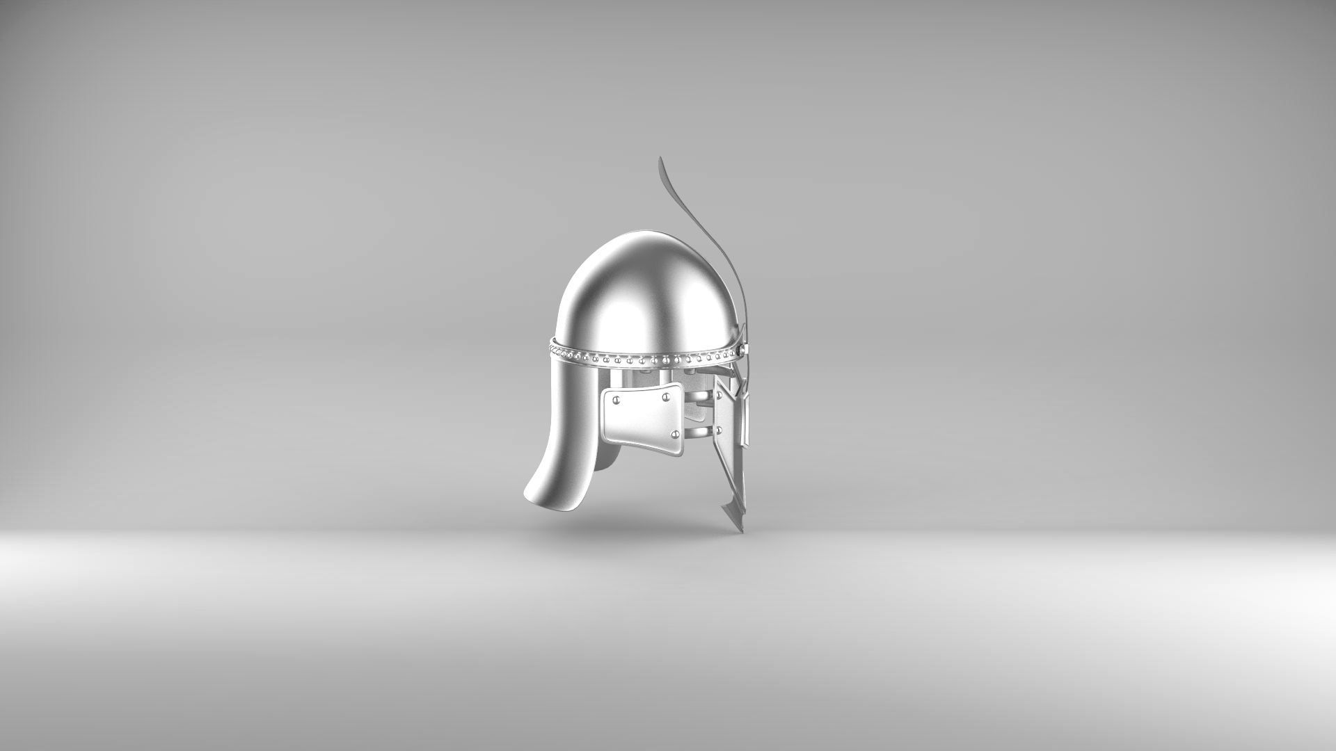 War helmet Free 3D model_1