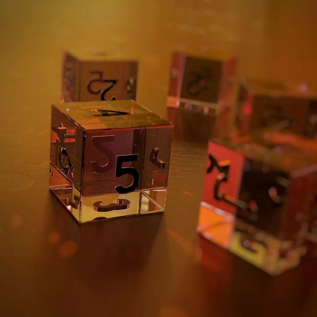 DnD Dice D6 3D model_0