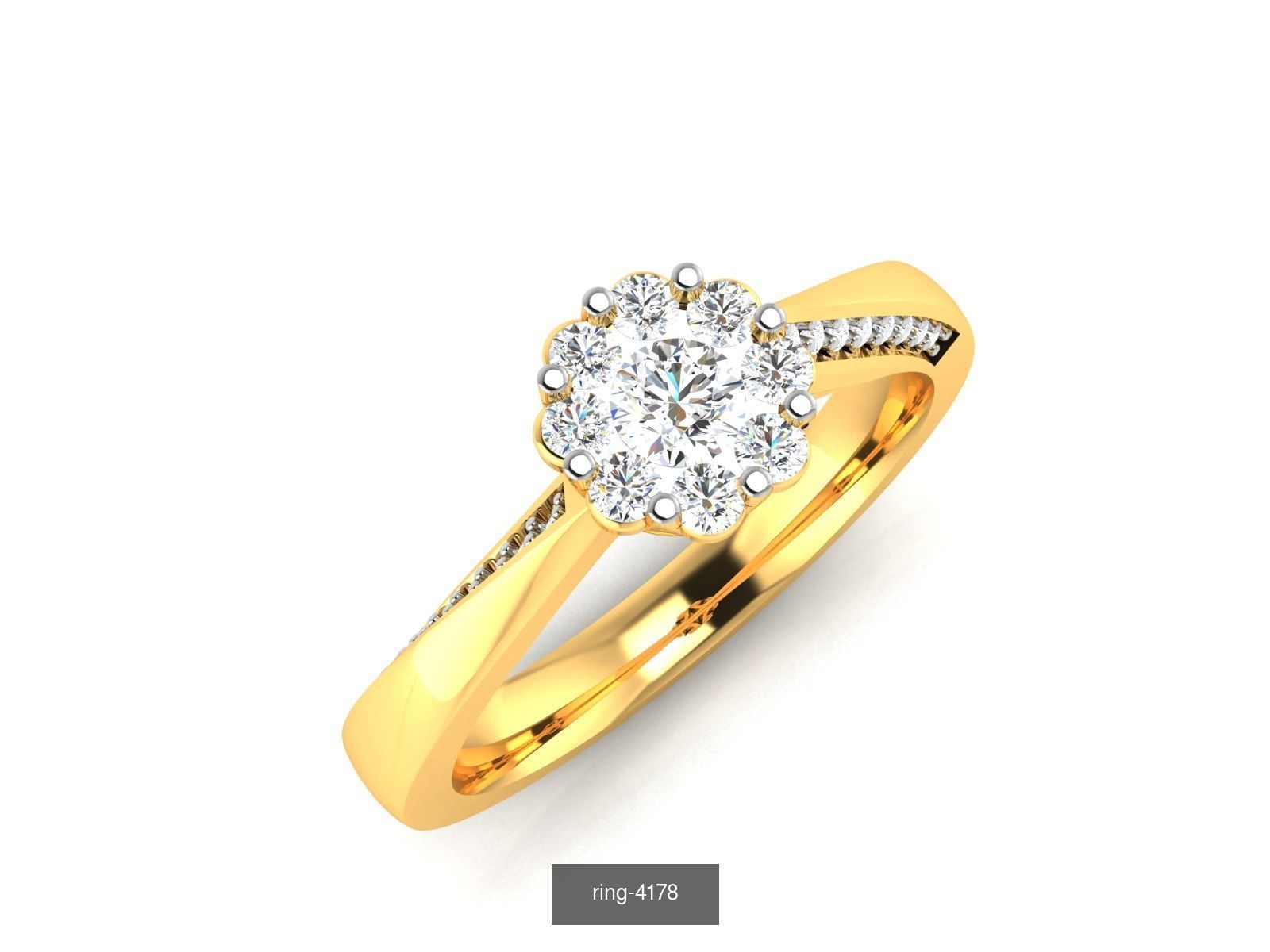 69 SOLITAIRE RING 3D Model Collection_36
