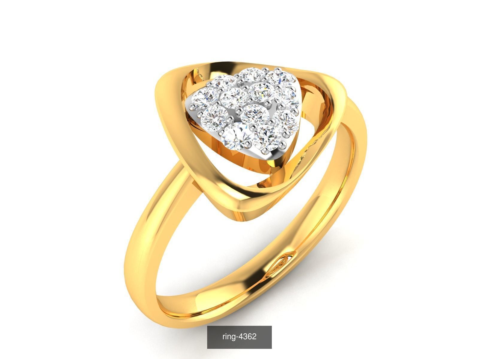 69 SOLITAIRE RING 3D Model Collection_34