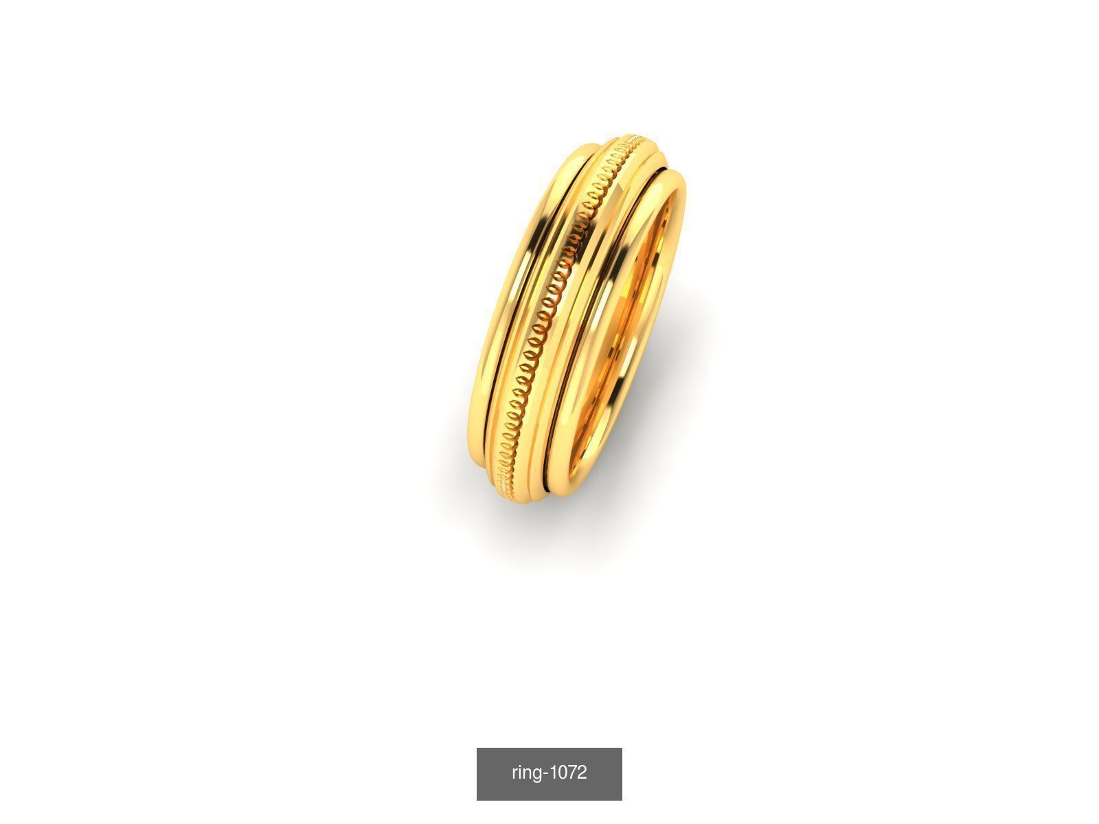 27 PLAIN GOLD RING 3D Model Collection_13