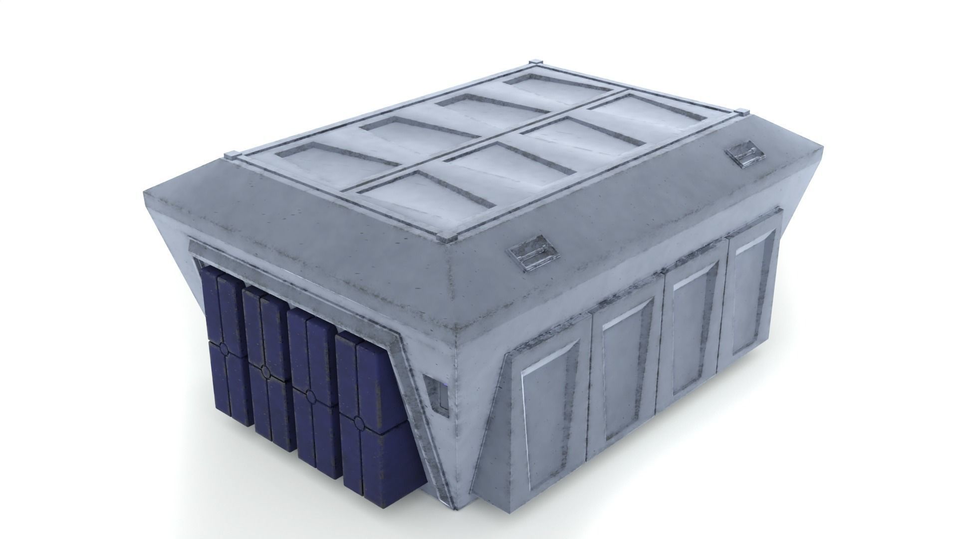 Imperial Cargo Container 1-6 scale Hottoys 3D print model_5