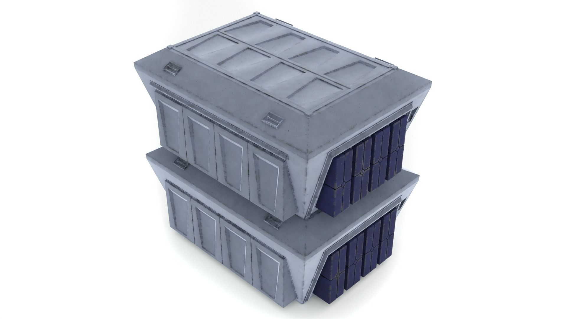 Imperial Cargo Container 1-6 scale Hottoys 3D print model_9
