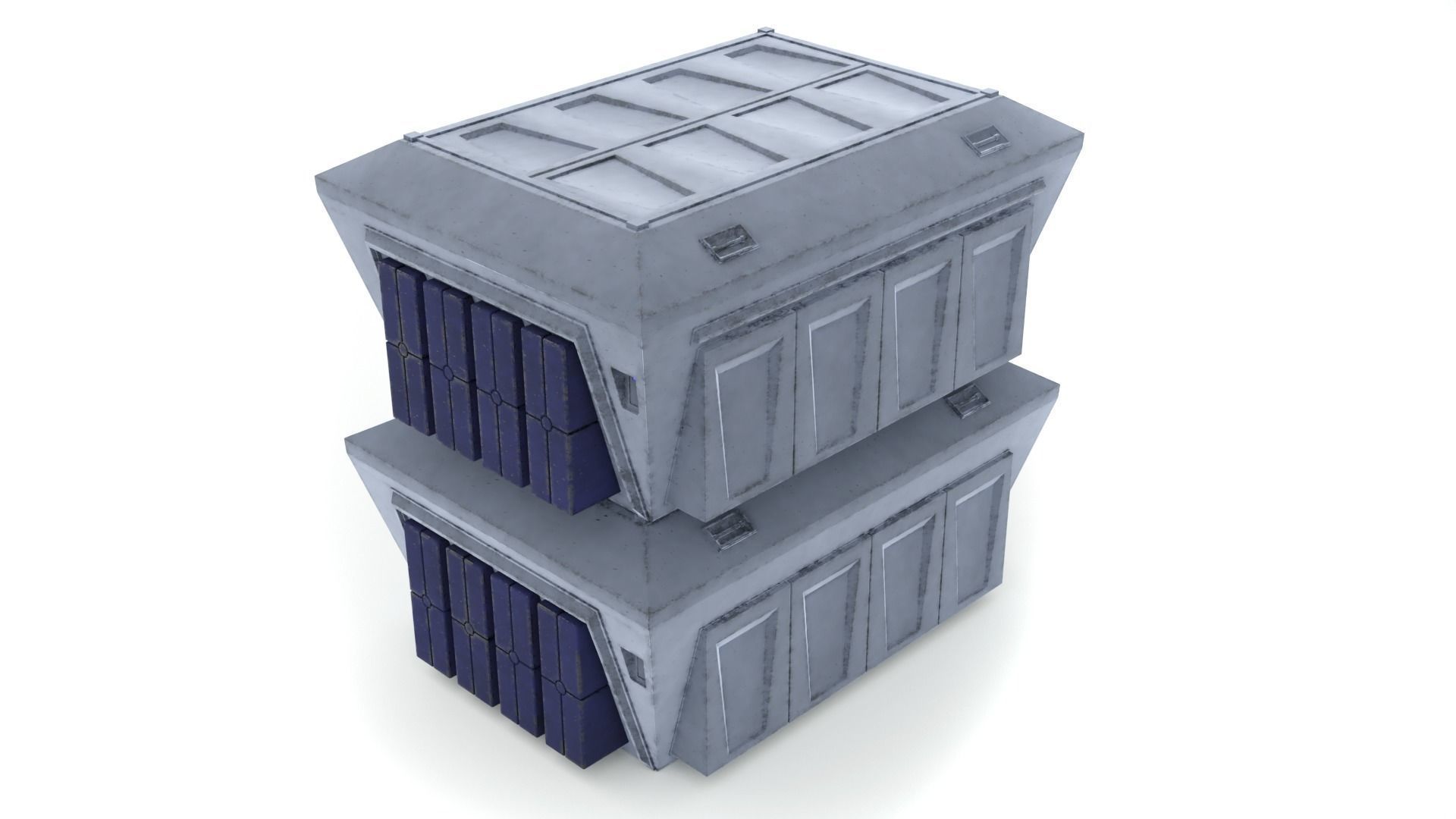 Imperial Cargo Container 1-6 scale Hottoys 3D print model_8