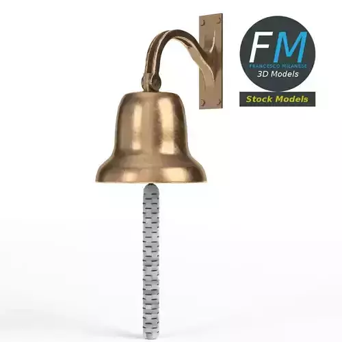 Ship bell 3D model