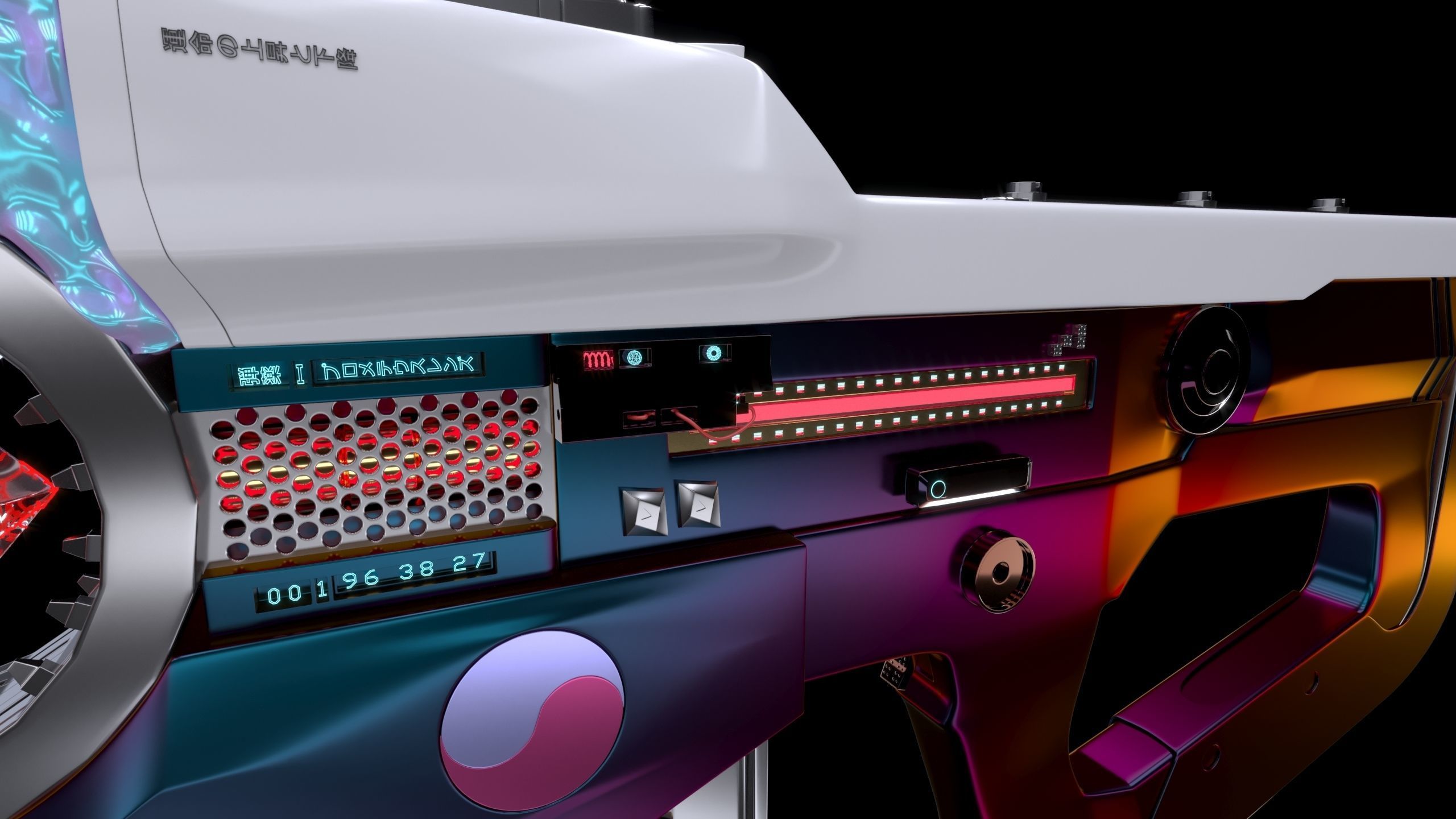 Destiny 2 gun 3D model_6