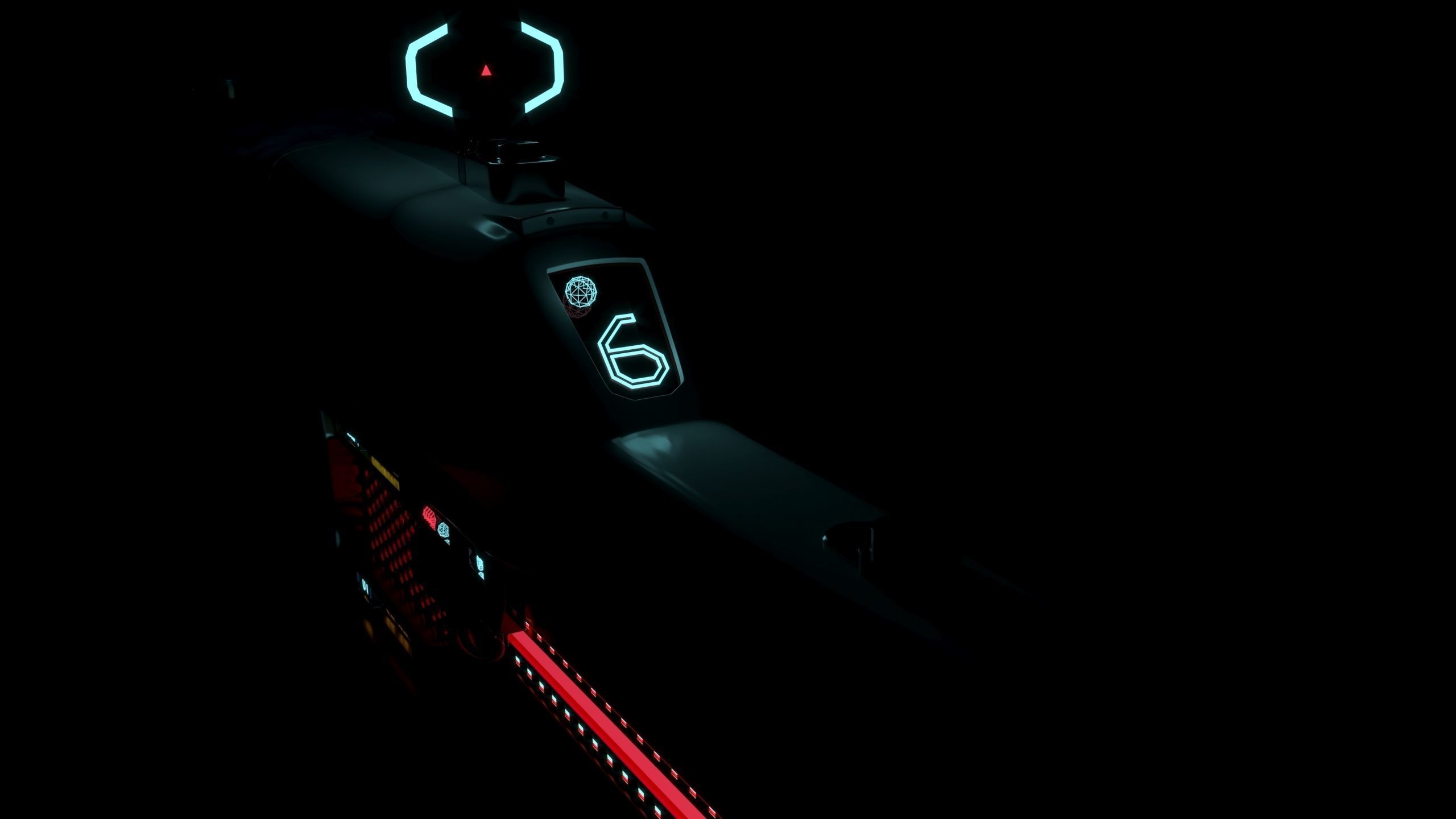 Destiny 2 gun 3D model_2