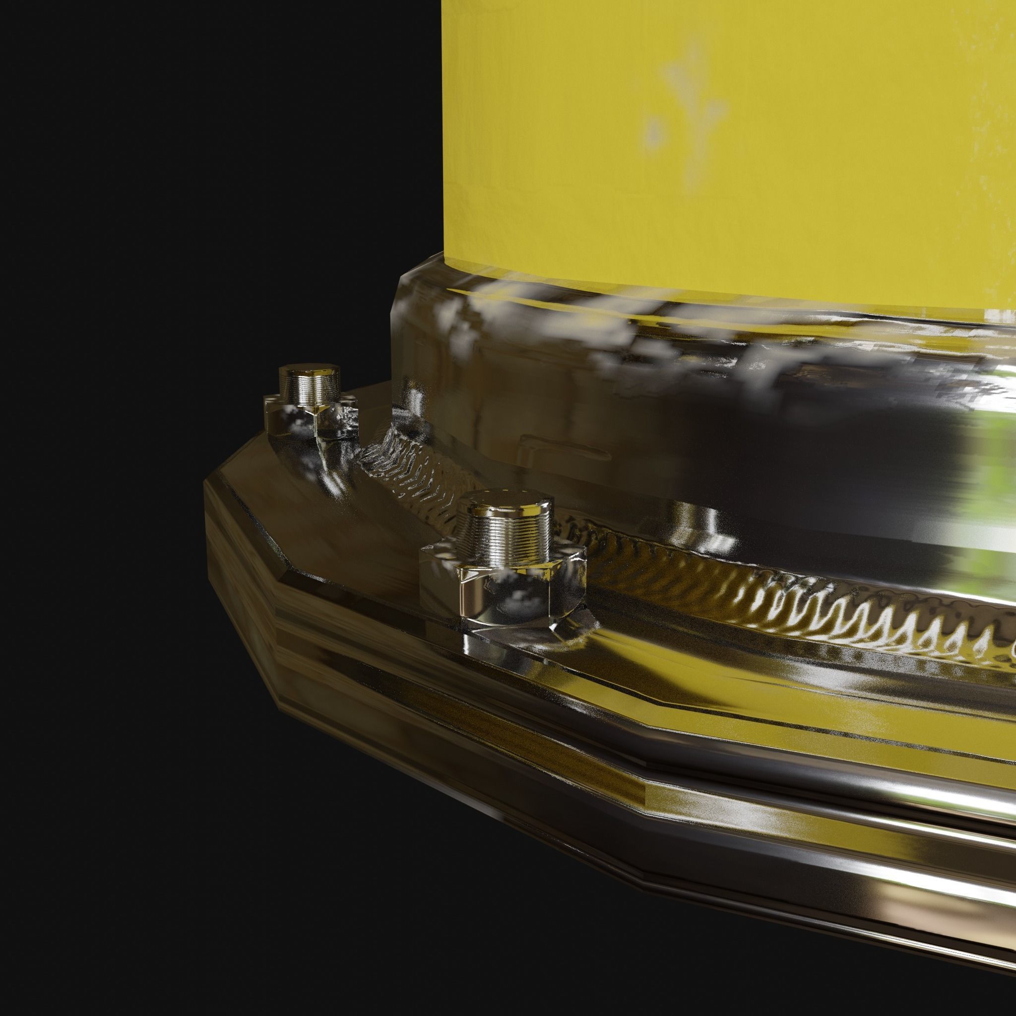 Pipes Modular Set Low-poly 3D model_10