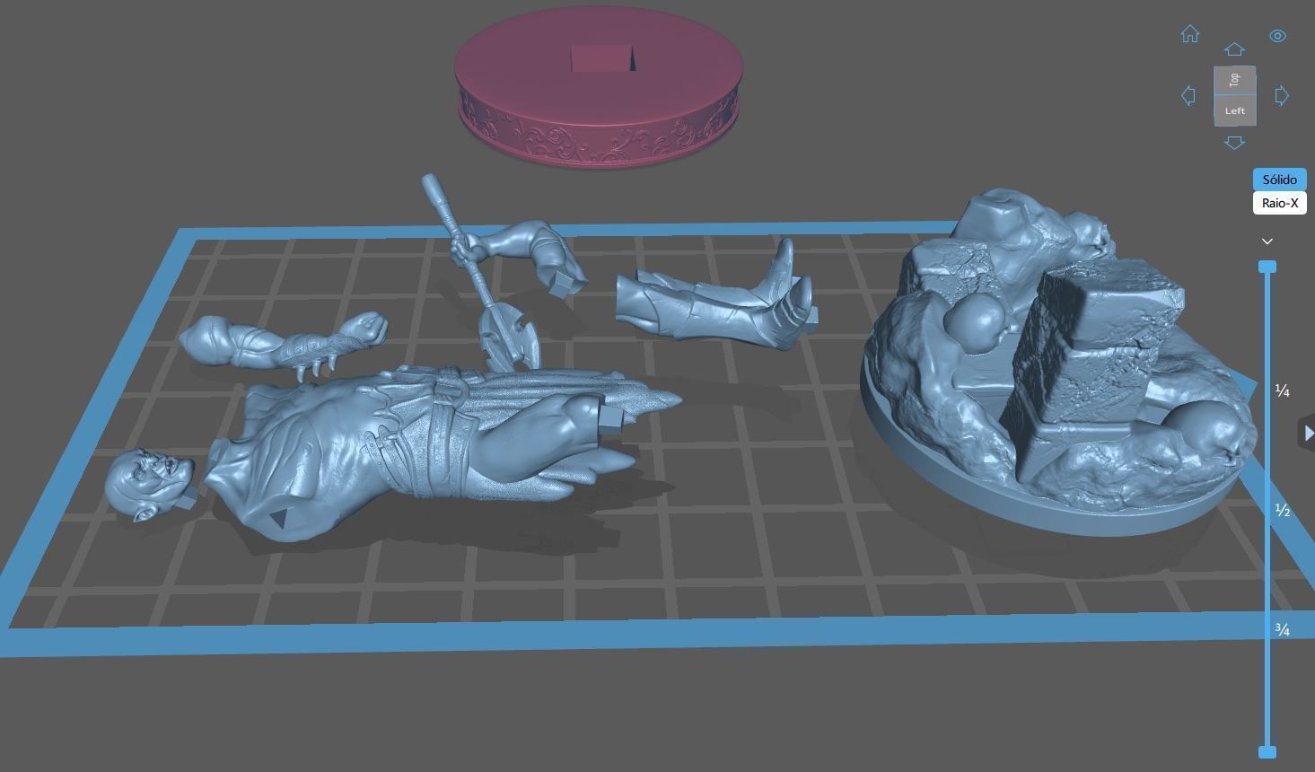 Azog The Defiler Fan Art 3D print model_10