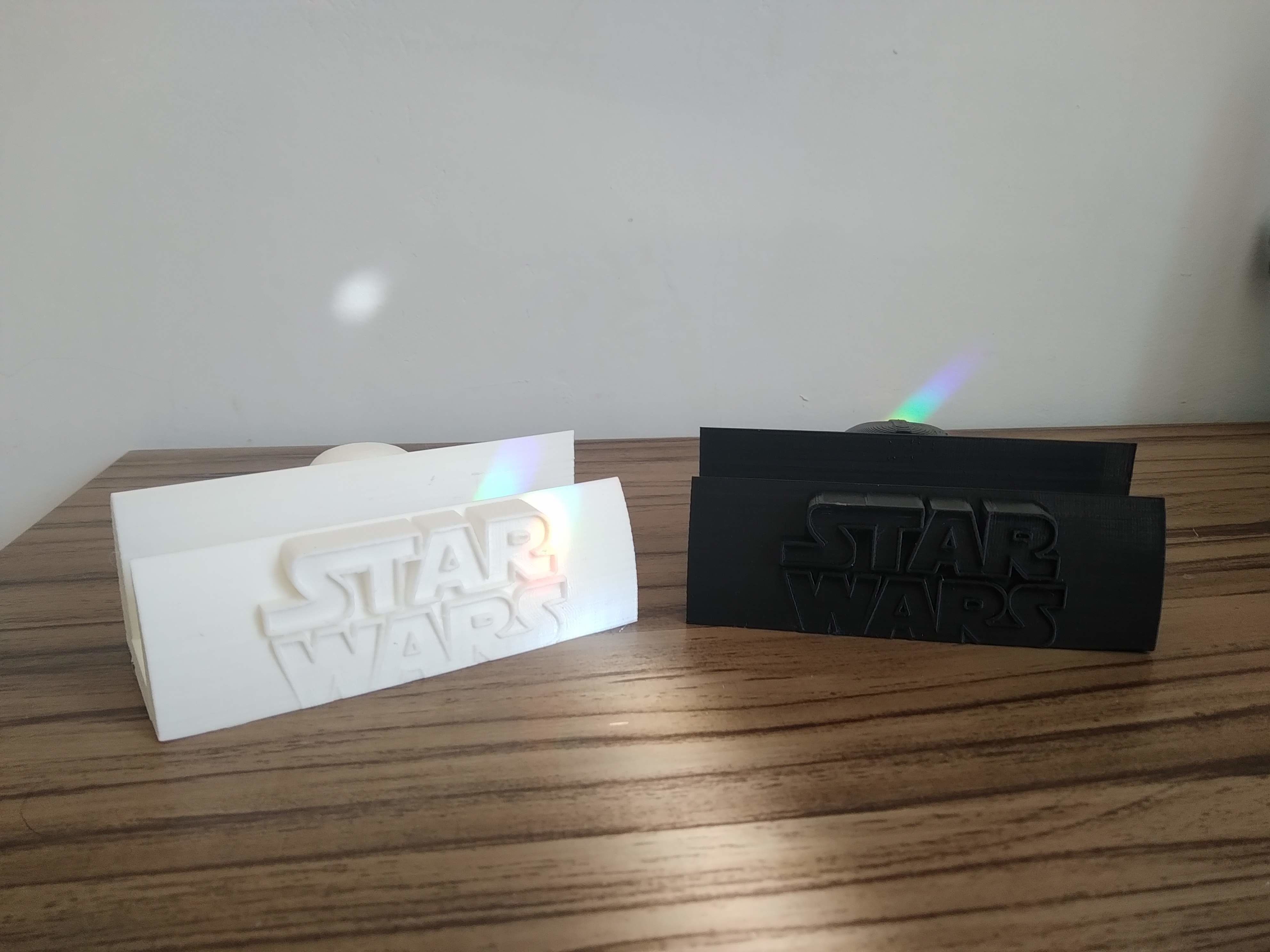 Starwars darthvader or stormtrooper laptop adjustable stand 3D print model_4