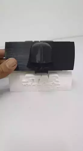 Starwars darthvader or stormtrooper laptop adjustable stand 3D print model