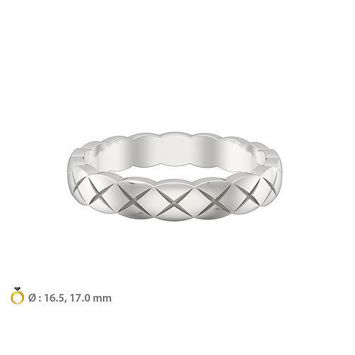 N072 wedding ring mini 3D print model
