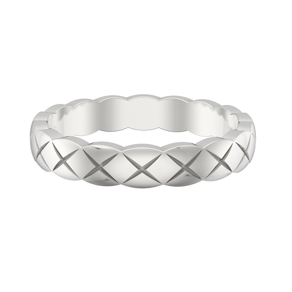 N071 wedding ring mini 3D print model_3