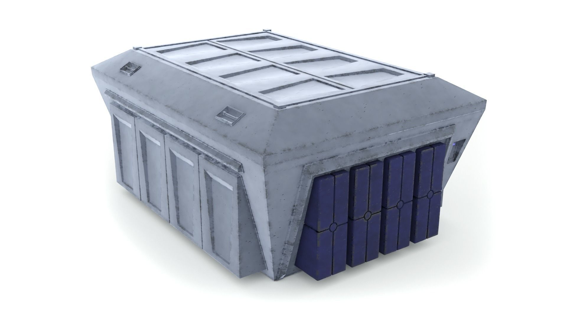 Imperial Cargo Container 1-18 scale Kenner Hasbro 3D print model_5