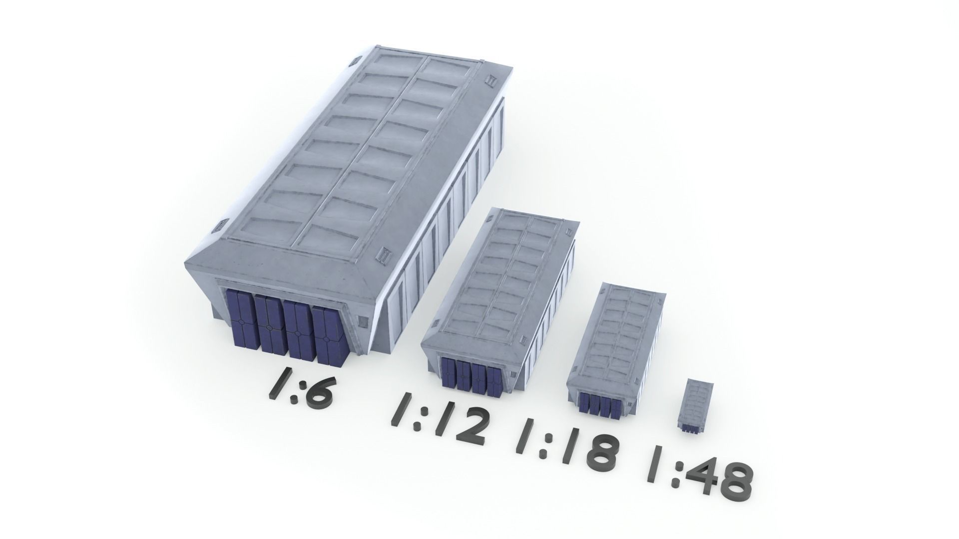 Imperial Cargo Container 1-18 scale Kenner Hasbro 3D print model_10