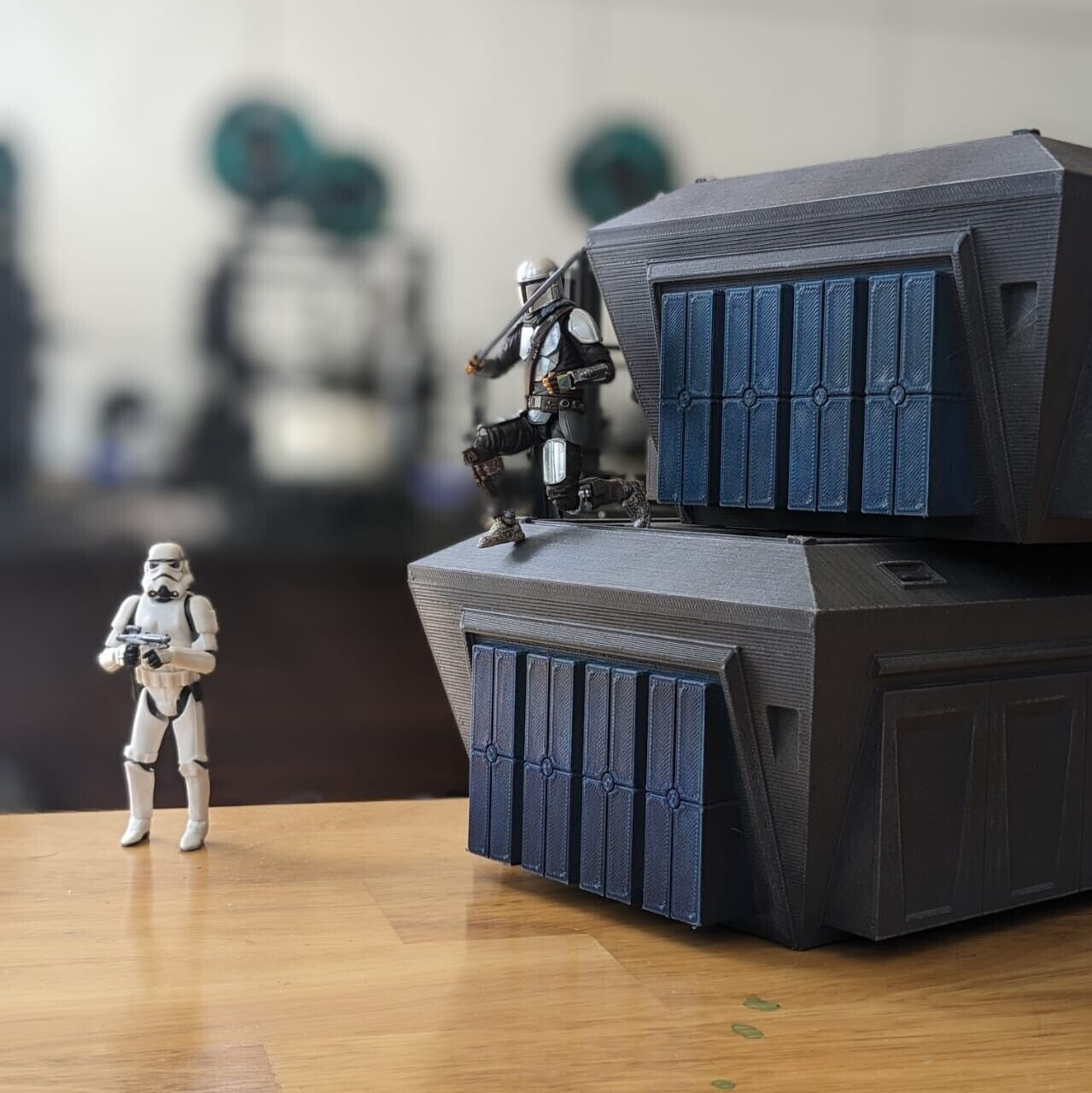 Imperial Cargo Container 1-18 scale Kenner Hasbro 3D print model_20