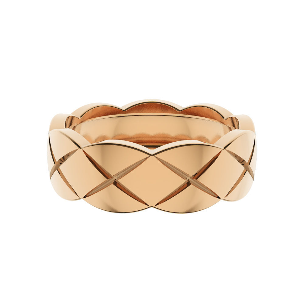 N069 Wedding ring 3D print model_4