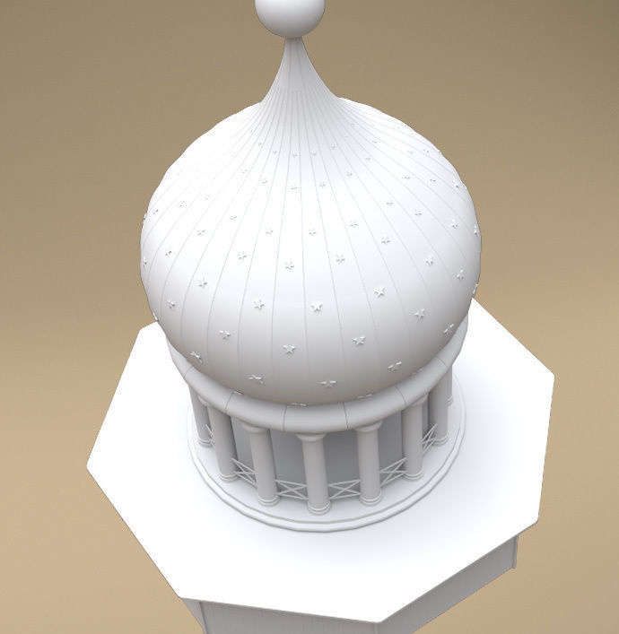 Colt armory dome- 3d model 3D model_1