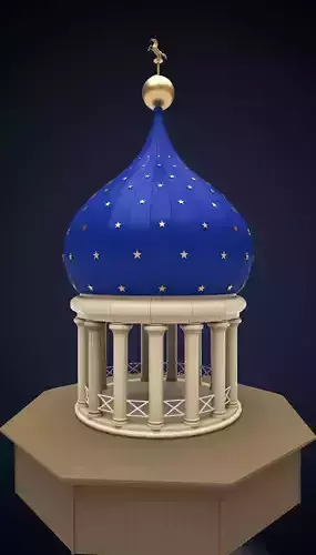 Colt armory dome- 3d model 3D model