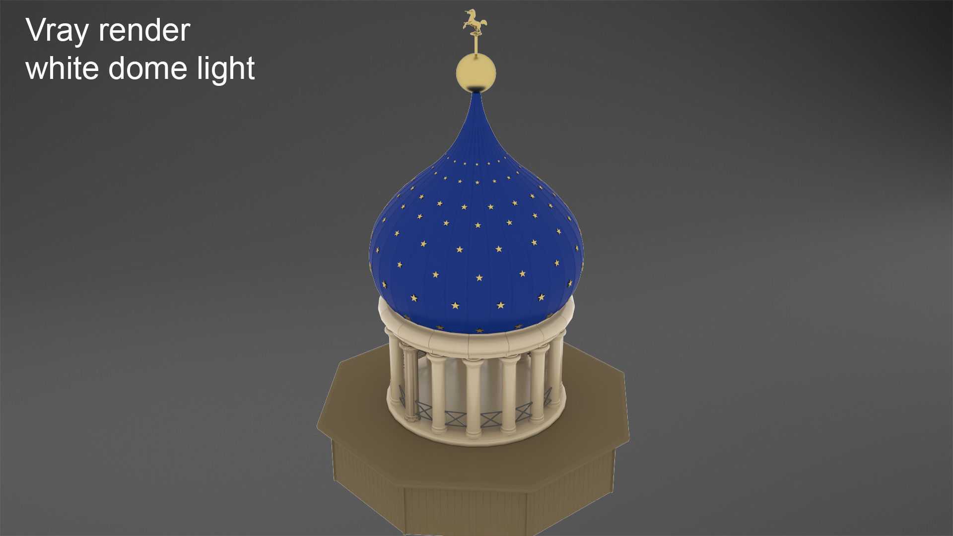 Colt armory dome- 3d model 3D model_2