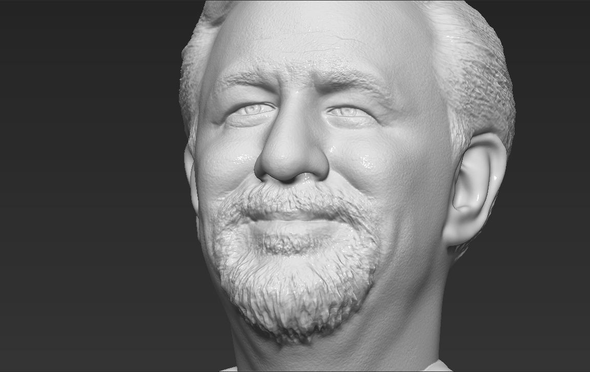 Steven Spielberg bust 3D printing ready stl obj formats 3D print model_20