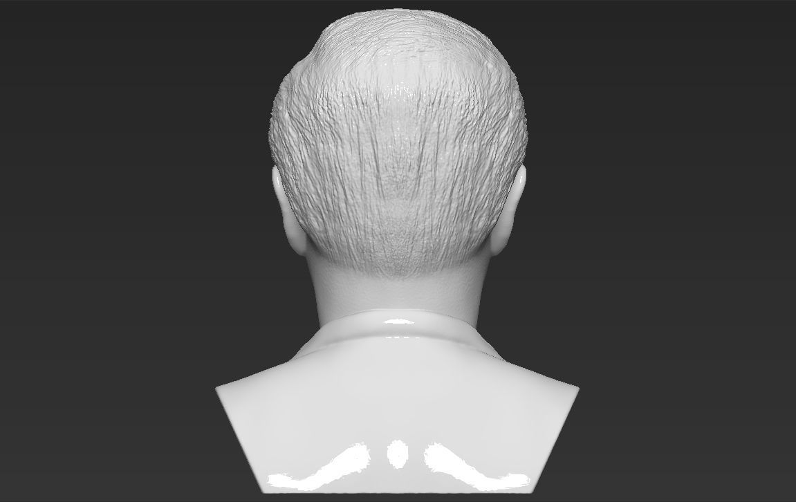 Steven Spielberg bust 3D printing ready stl obj formats 3D print model_6