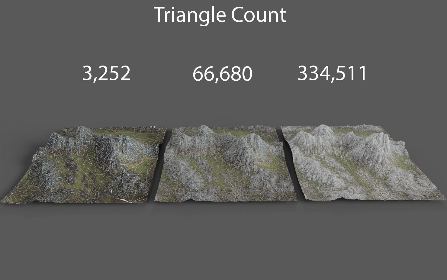 Alpine Landscape -  Low-poly 3D model_6