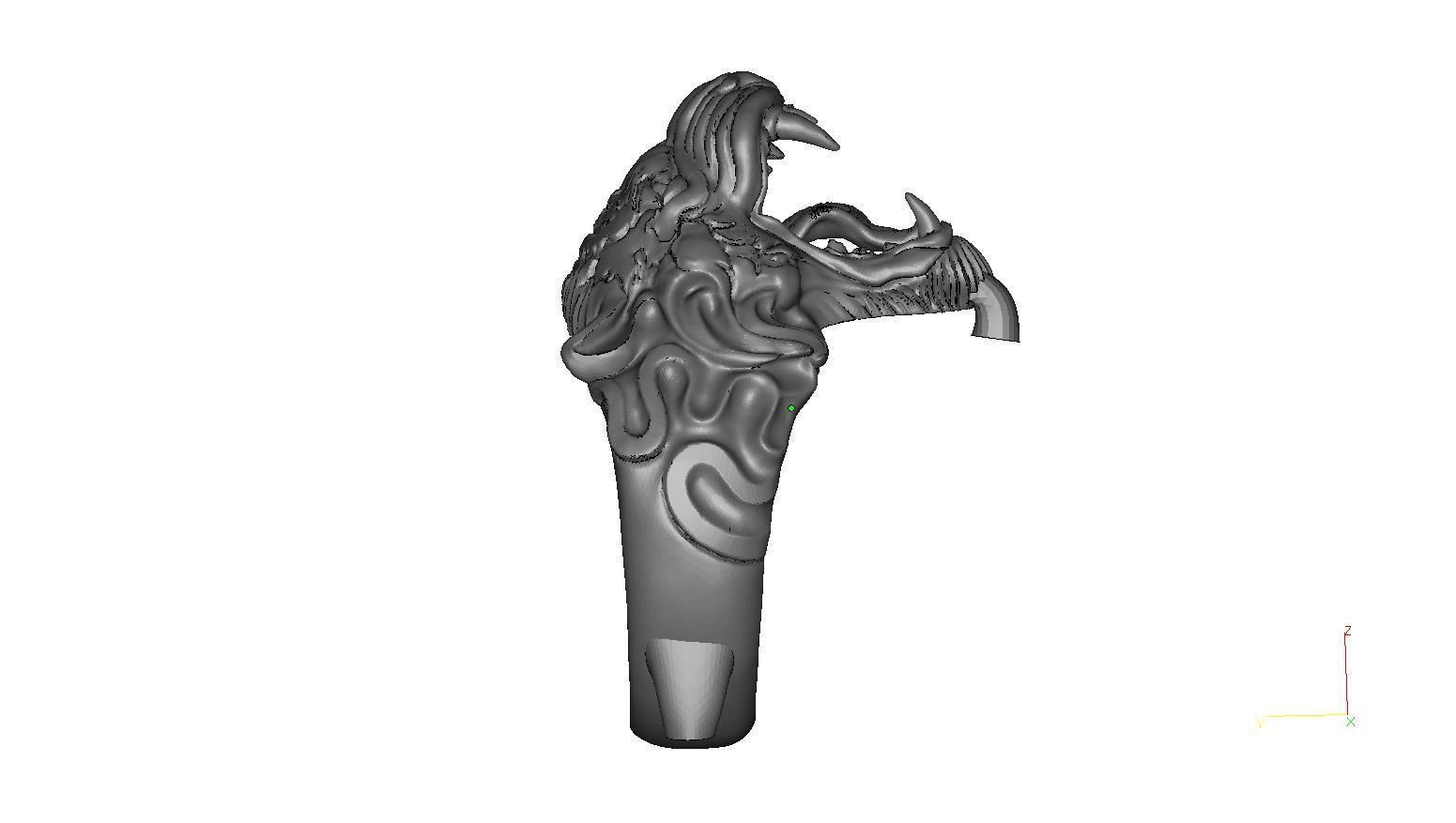 Jewelry Tiger ring 3D print model_5