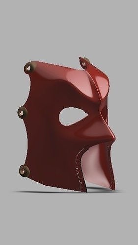 WWE kane mask 3D model
