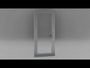 Storefront glass door 3D model_2
