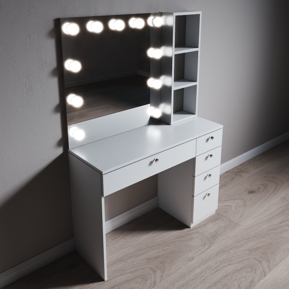 Dressing table - naomi profi 3D model_1