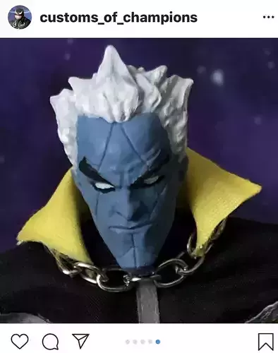 The Grandmaster Head 3D print model