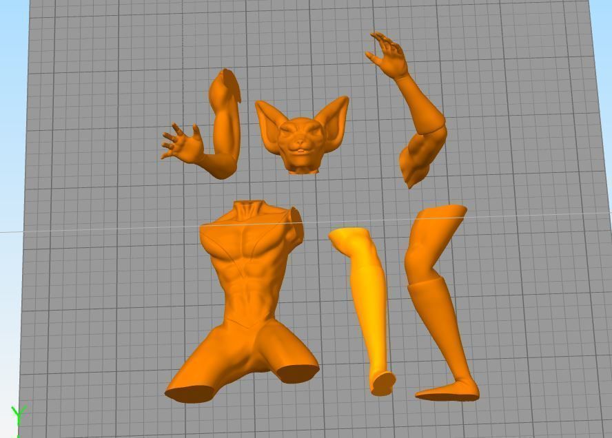Dyspo dragon ball character 3D print model_7