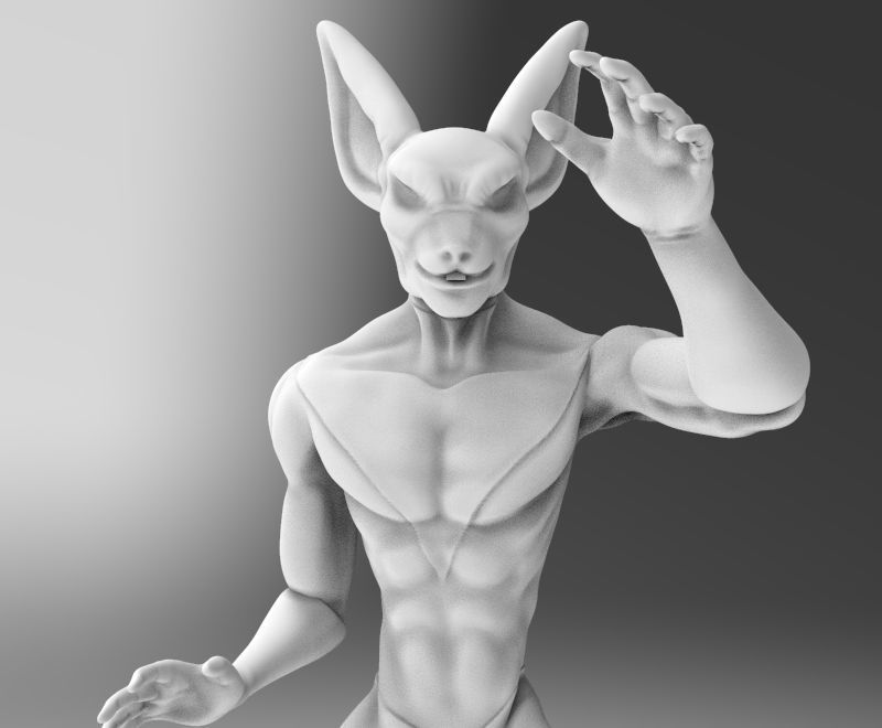 Dyspo dragon ball character 3D print model_1